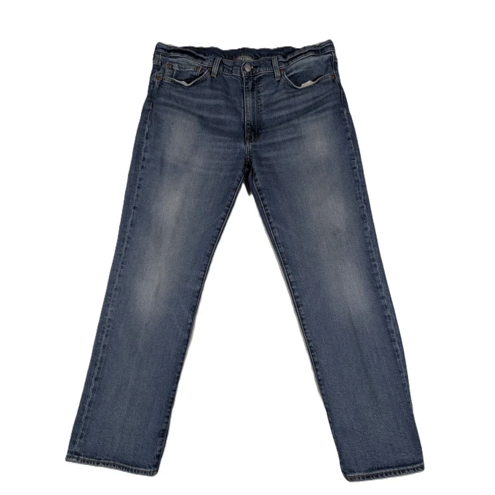 Levi's Jeans Mens 38x29 Blue 514 Straight Fit Medium Wash Denim